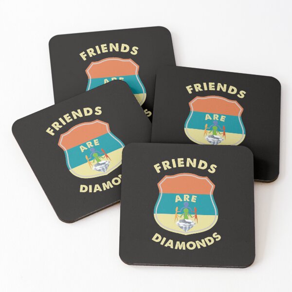 Artikelvorschau, Vintage Freunde sind Diamanten, Internationaler Tag der Freundschaft Perfektes Geschenkdesign entworfen und verkauft von leo121687.