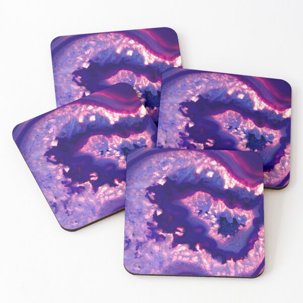 Item preview, Agate Pink Purple Gemstone designed and sold by kai0182.