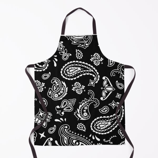 Item preview, White Paisley (On Black) designed and sold by BadBehaviour.