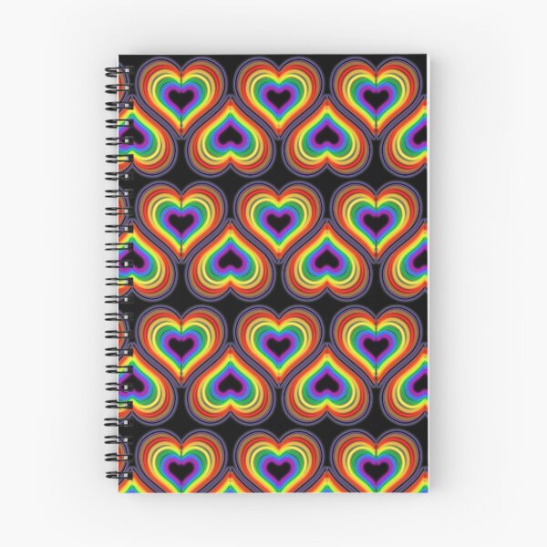 Item preview, POC Inclusive Pride Neon Light Hearts designed and sold by SpectreSparkC.