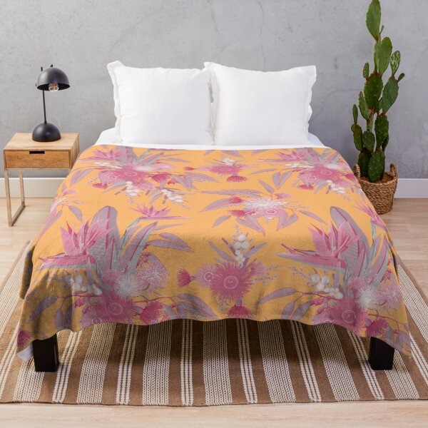 Item preview, Eucalyptus Summer Bloom - Pink and Orange Colour Palette designed and sold by Sketchbook Designs.
