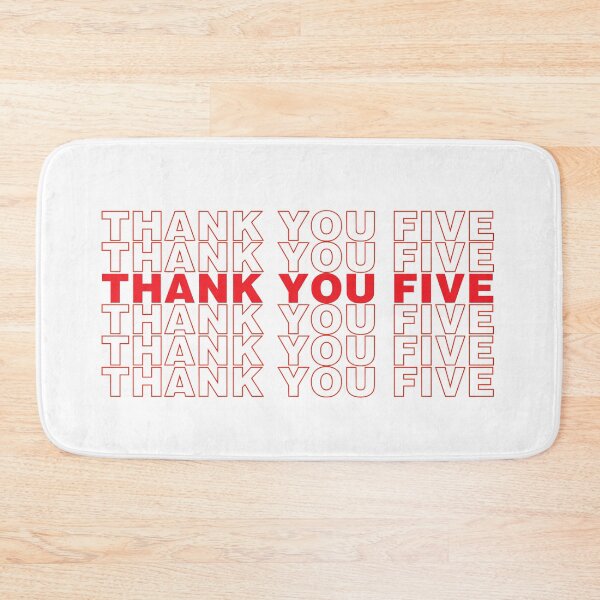 Item preview, Thank You Five designed and sold by broadwayraccoon.