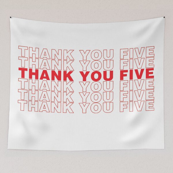 Item preview, Thank You Five designed and sold by broadwayraccoon.