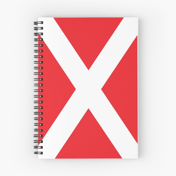 Item preview, Aberdeen Red Scottish Saltire designed and sold by Sporting Colour.