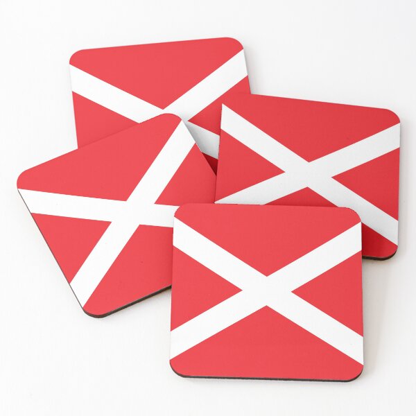 Item preview, Aberdeen Red Scottish Saltire designed and sold by Sporting Colour.