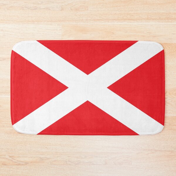 Item preview, Aberdeen Red Scottish Saltire designed and sold by Sporting Colour.
