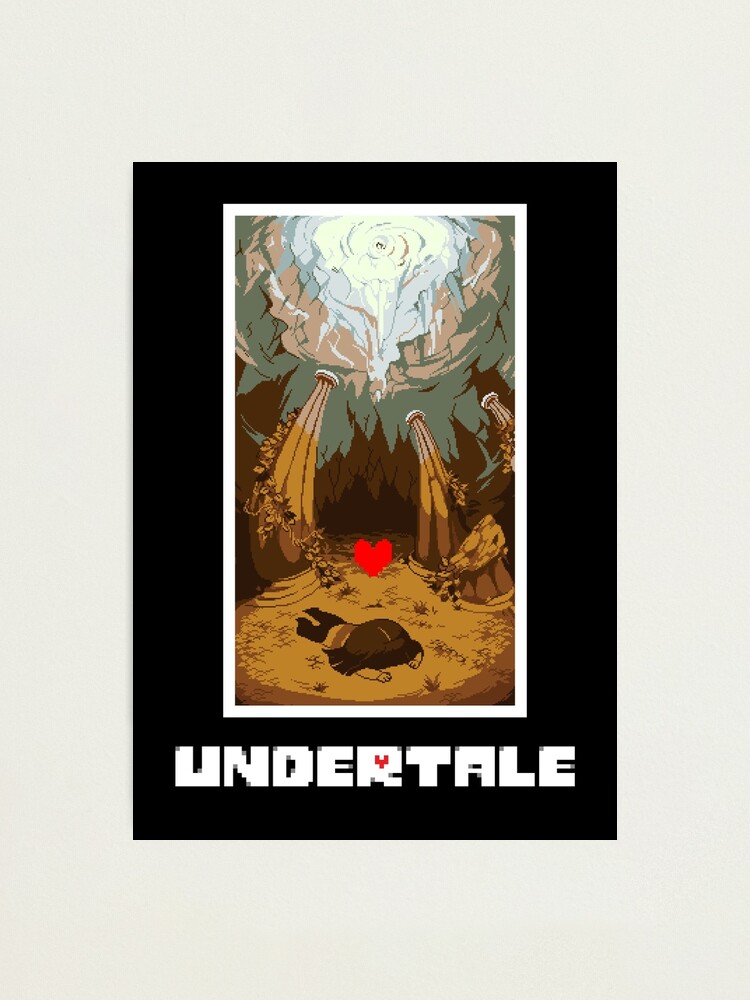 Undertale Sans Fight Art Print by javichakalote