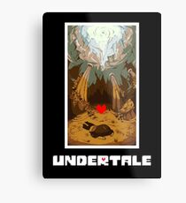 Undertale Human Metal Print