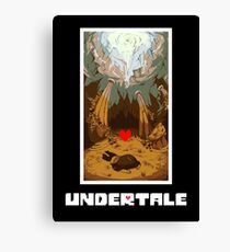 Undertale Human Canvas Print