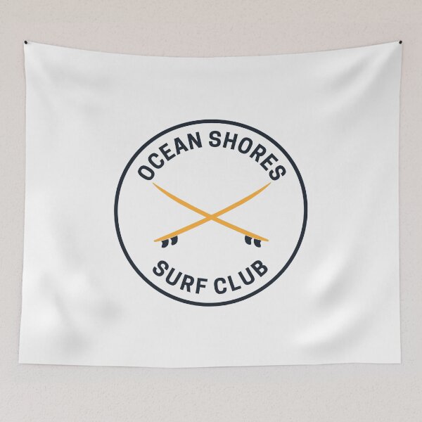 Artikelvorschau, Vintage Ocean Shores Washington Surfclub entworfen und verkauft von fearcity.