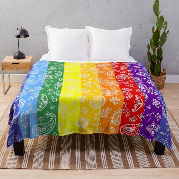 Item preview, Rainbow Paisley designed and sold by BadBehaviour.