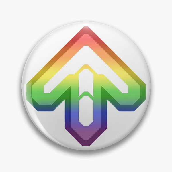 DDR LGBT Pride Arrow Pin