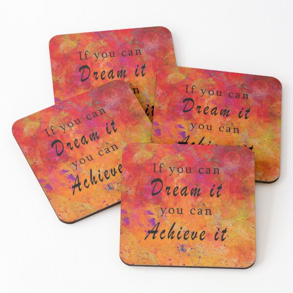 Item preview, Dream it, achieve it designed and sold by W&P Drae.