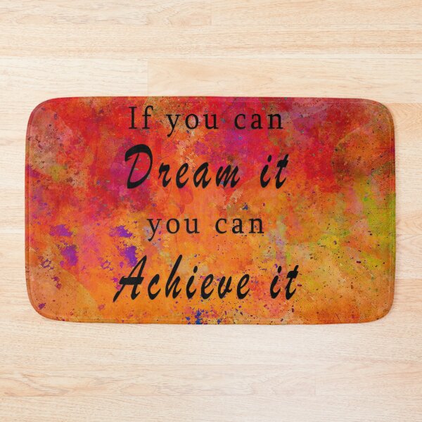 Item preview, Dream it, achieve it designed and sold by W&P Drae.