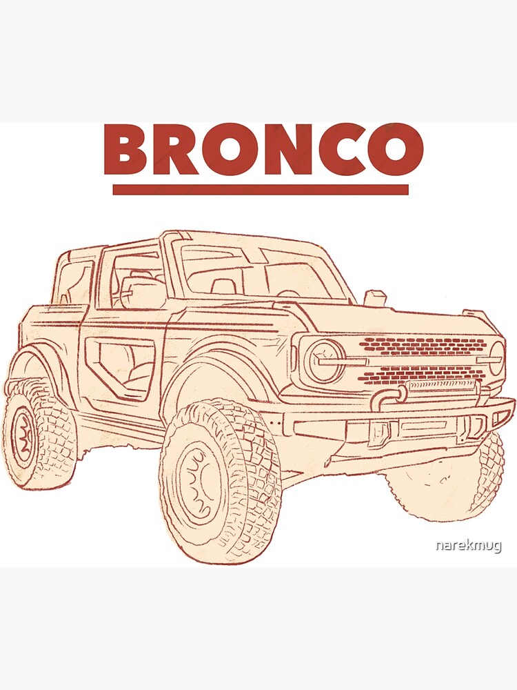 Disover Ford Bronco Canvas