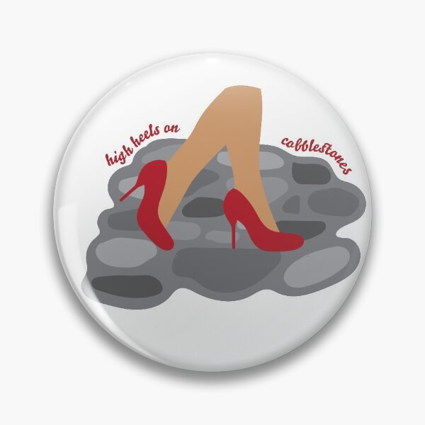 Artikelvorschau, High Heels auf Kopfsteinpflaster Schatten 3 entworfen und verkauft von Natalie Blue Design.