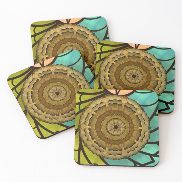Item preview, Blue Yellow Round Mandala  designed and sold by skpjr001.