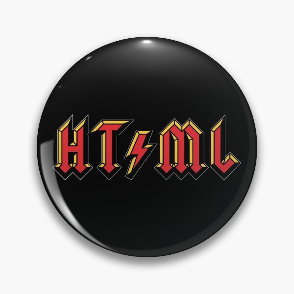 Item preview, HTML Rock On | ACDC designed and sold by GeekStop.