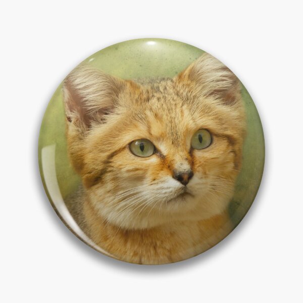 Item preview, Green Eyed Sand Cat designed and sold by Elisabeth Lucas.