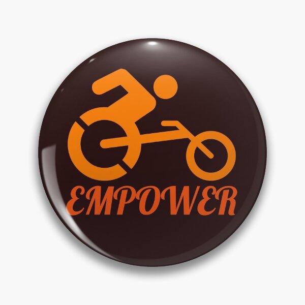 Item preview, empower. differently abled individual on a sports wheelchair designed and sold by doctors-apparel.