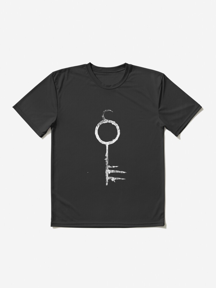 Thumbnail 2 von 7, Funktionsshirt, Der Höllenschlüssel (weiß) designt und verkauft von geekingink.