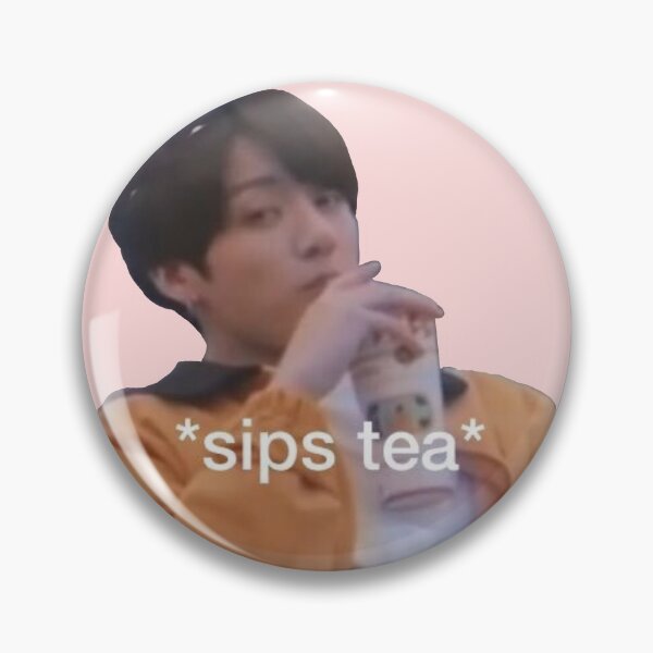 Jungkook Meme BTS Pin