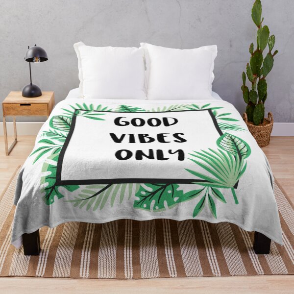 Item preview, Good Vibes Only Floral designed and sold by Nemo312.