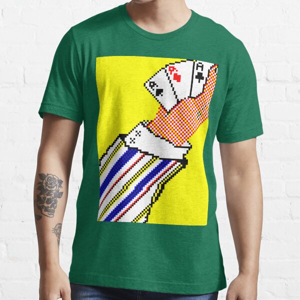 "Windows 95 Solitaire Card Back 'CardHand' Pattern" T-shirt for Sale by ...