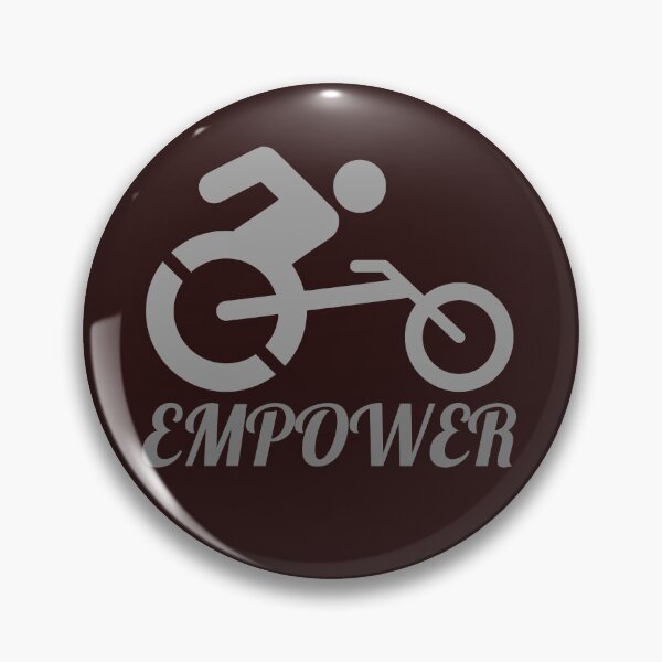 Item preview, empower. differently abled individual on a sports wheelchair designed and sold by doctors-apparel.