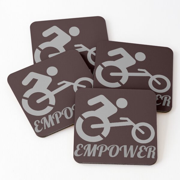 Item preview, empower. differently abled individual on a sports wheelchair designed and sold by doctors-apparel.
