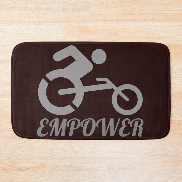 Item preview, empower. differently abled individual on a sports wheelchair designed and sold by doctors-apparel.