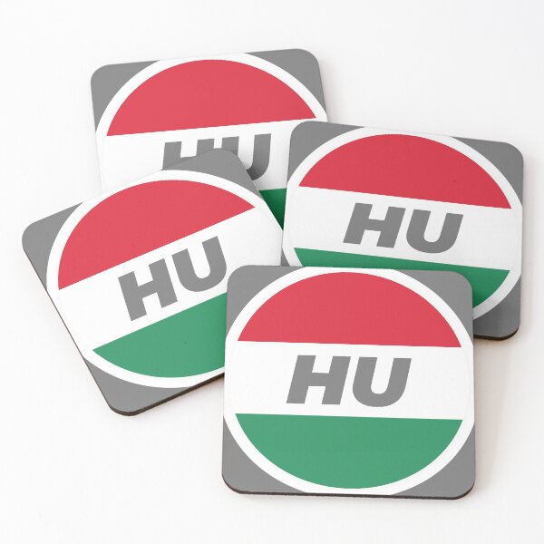 Item preview, Hungary | Round Flag With Country Code designed and sold by CarlosAlberto.