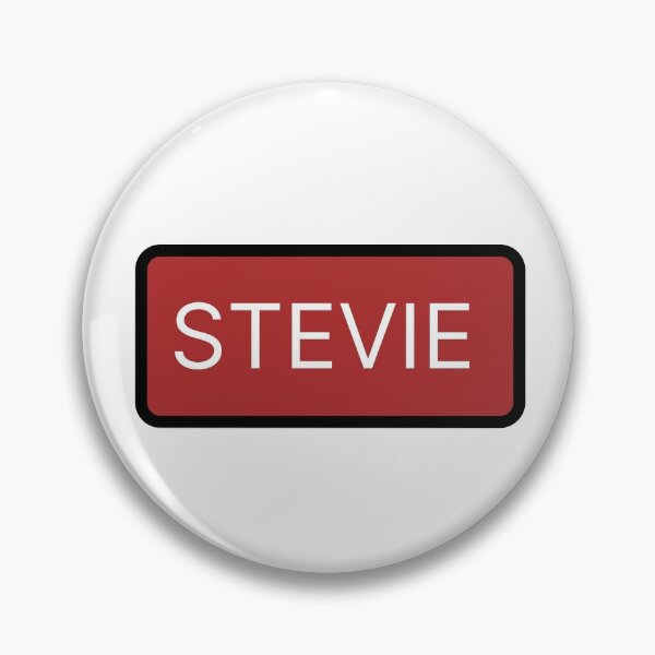 Artikelvorschau, Stevie Namensschild Rot entworfen und verkauft von GrlDad.