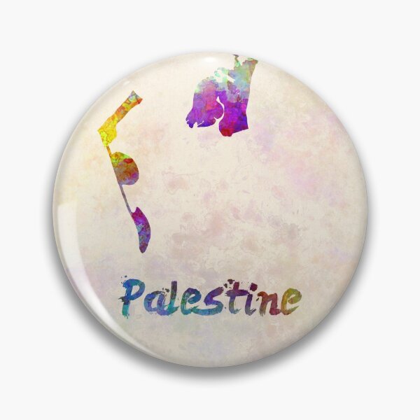 Item preview, Palestine watercolor map designed and sold by paulrommer.