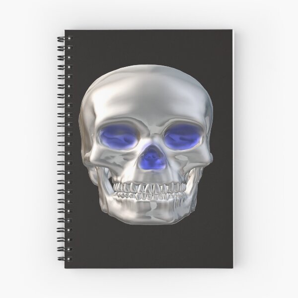 Item preview, Metallic human skull face mask designed and sold by Andyt.