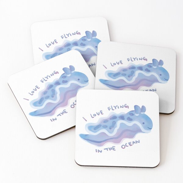 Item preview, Blue Sea Rabbit Sea Slug designed and sold by SwaDesign.
