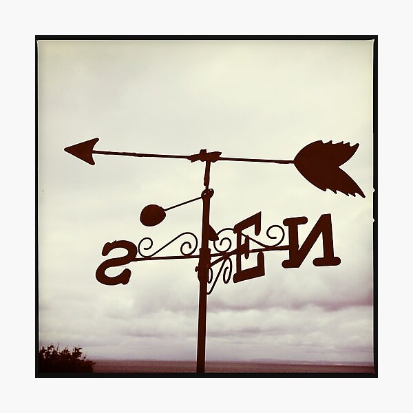 Weather vane Photographic Print