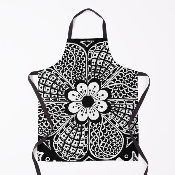Item preview, Zentangle Inspired Art Flower designed and sold by REApparelCo.