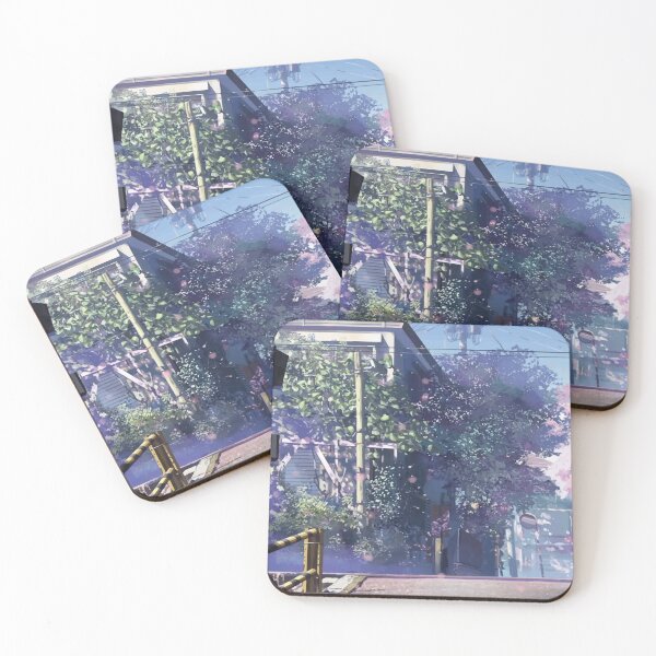Item preview, Anime Town with Cherry Blossoms in Spring Season designed and sold by RareLoot19.