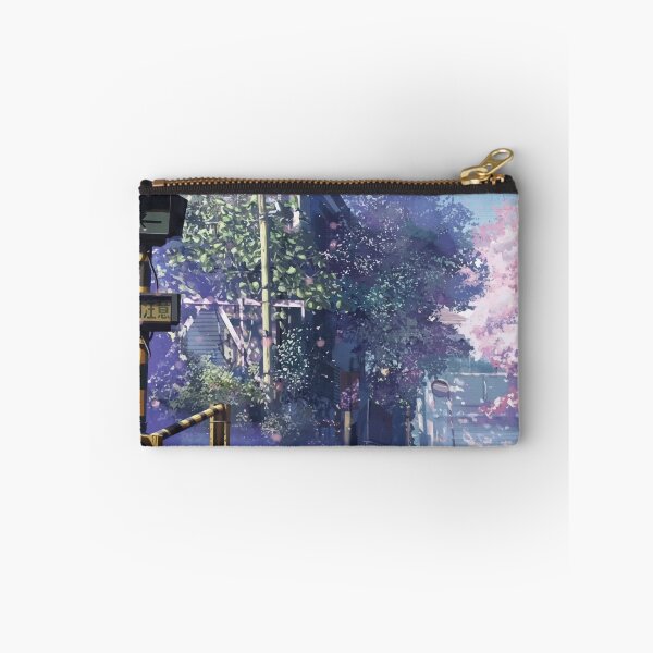Item preview, Anime Town with Cherry Blossoms in Spring Season designed and sold by RareLoot19.