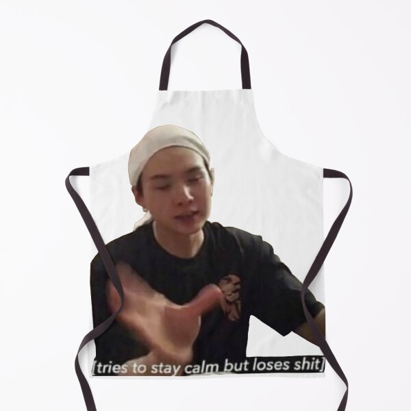 Item preview, Suga Min Yoongi Meme  designed and sold by ChimChirim.