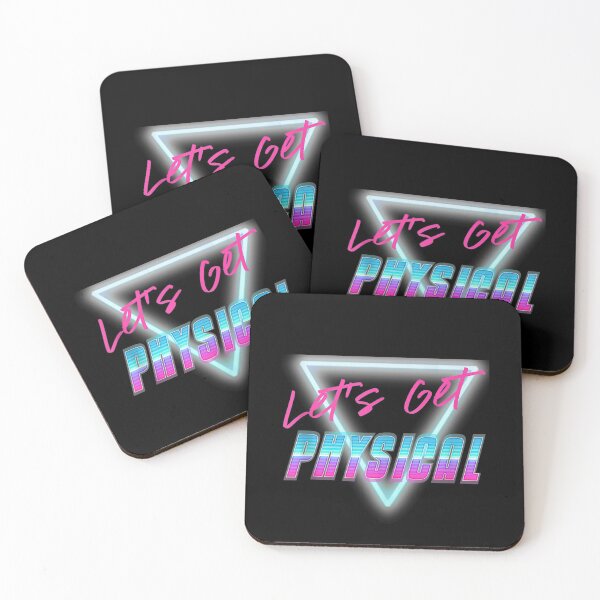 Item preview, Lets Get Physical Workout Gym Tee Rad 80S Retro  designed and sold by CarlosGray.