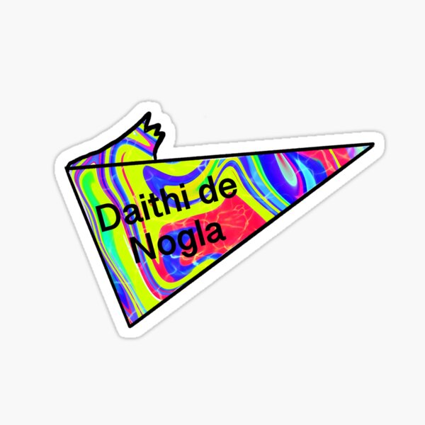 daithi de nogla redbubble poster Sticker