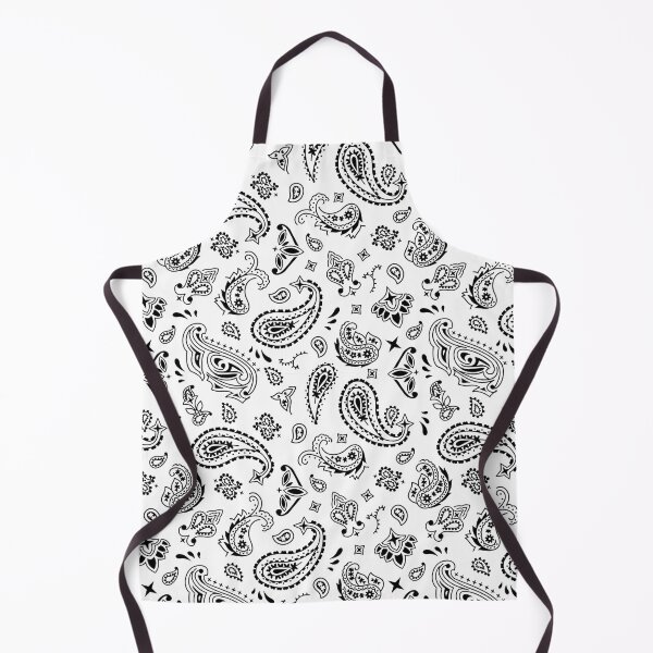 Item preview, Black Paisley (on White) designed and sold by BadBehaviour.