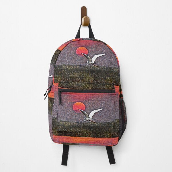 Item preview, Heron at sunset designed and sold by helenkaiy.