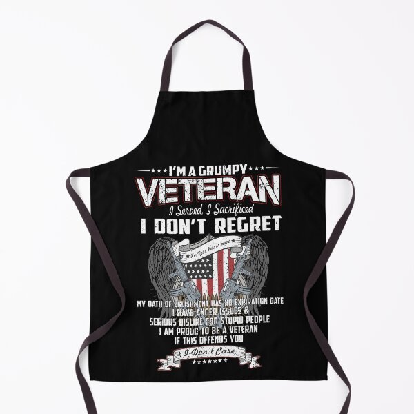 Item preview, I'm A Grumpy Veteran I Served I Sacrificed Patriotic American Flag Veterans Day designed and sold by Md. Manjur Ahamed.