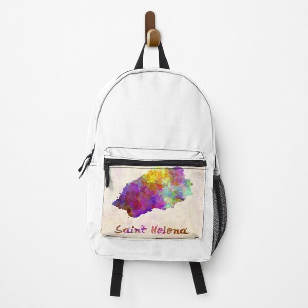 Item preview, Saint Helena watercolor map designed and sold by paulrommer.