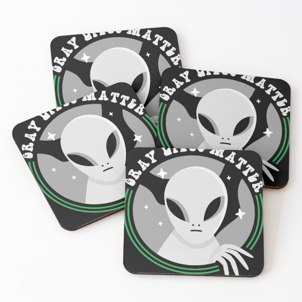 Item preview, Gray Lives Matter Alien gift design, Extraterrestrial design print designed and sold by Lisbob.
