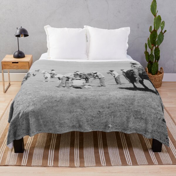 Item preview, Branding cattle at Wind River Agency NARA designed and sold by TheWildWildWest.