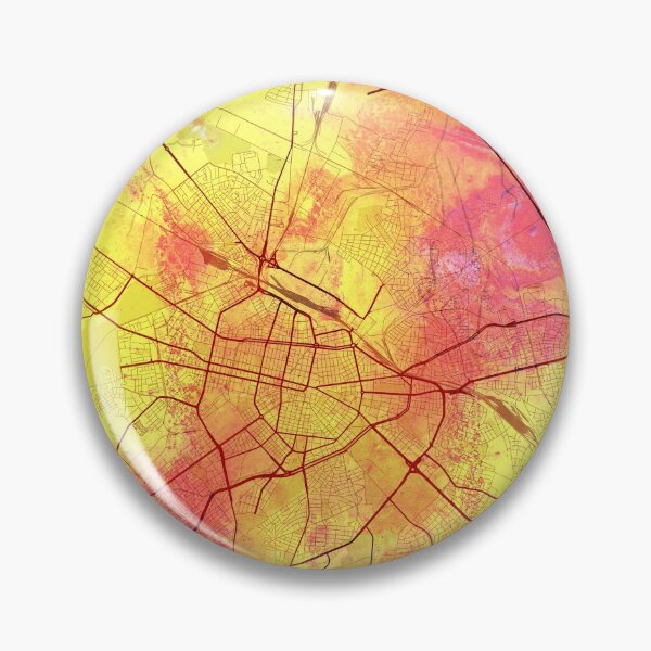 Item preview, Sofia Bulgaria Street Map Magma Eruption designed and sold by IvonDesign.